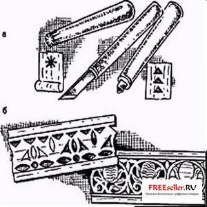 Круглый берестяной короб с крышкой