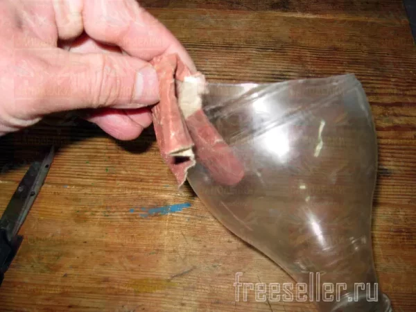 Процесс изготовления воронки для сыпучих продуктов