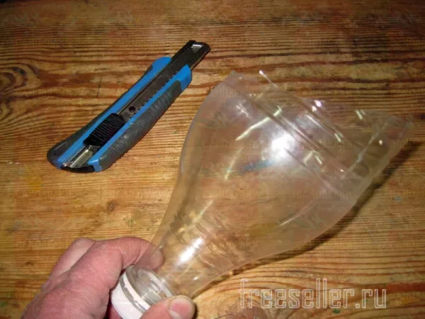 Процесс изготовления воронки для сыпучих продуктов