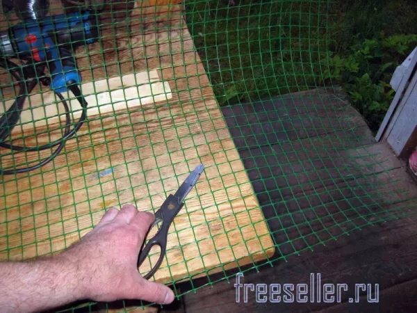 Процесс изготовления подвеса гамака для веников