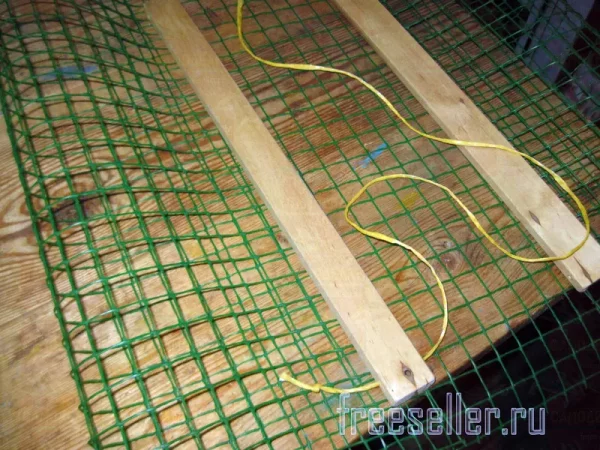 Процесс изготовления подвеса гамака для веников