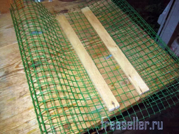 Процесс изготовления подвеса гамака для веников