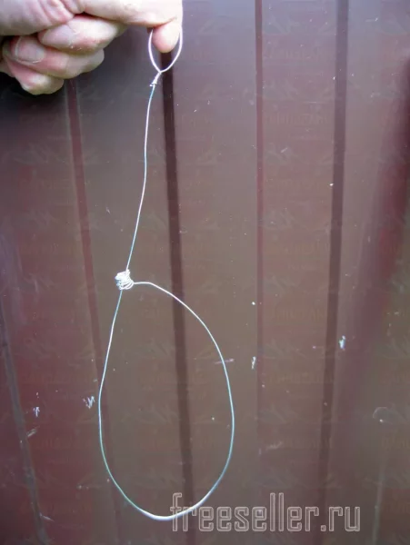 Затягивающие петли из проволоки для подвешивания веников