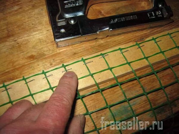 Процесс изготовления подвеса гамака для веников