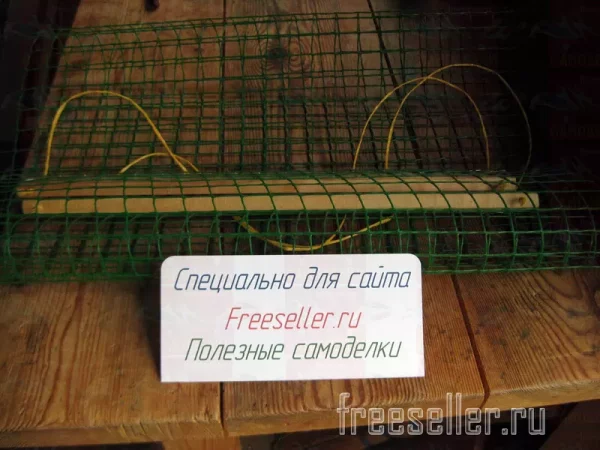 Подвес-гамак из пластиковой сетки для хранения крапивных веников