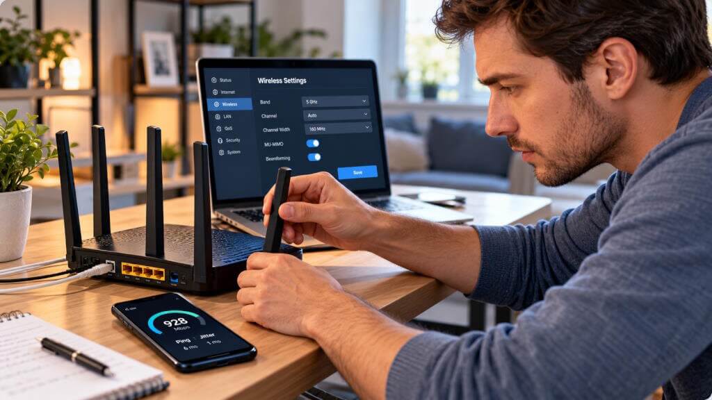 Как настроить Wi-Fi роутер на предельную скорость и минимальный пинг